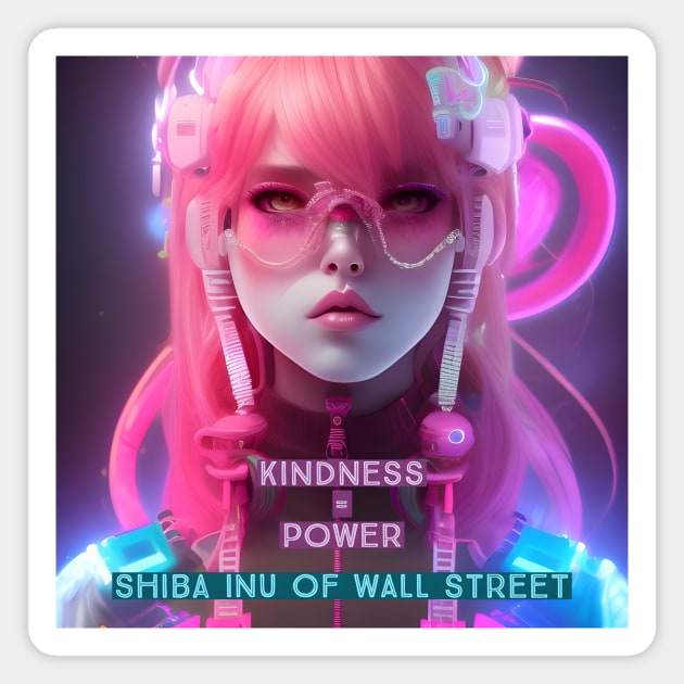 Kindness is Power Magnet by animegirlnft